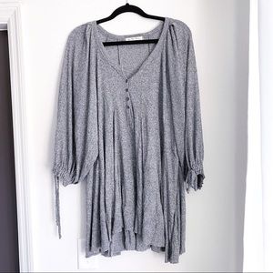 FREE PEOPLE Flowy Gray Dress